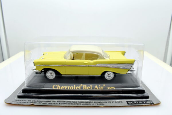 Modellini auto americane scala 1:43 chevrolet bel air ixo diecast collezione