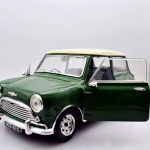 Modellino auto scala 1:18 Mini Cooper Burago diecast modellismo da collezione