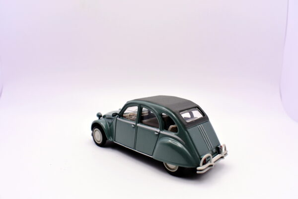 Modellino auto scala 1:43 Citroen 2CV modellismo statico da collezione diecast - immagine 4