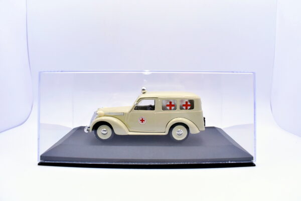 Modellino auto furgone scala 1:43 Fiat 1100 Croce rossa ambulanza Brumm diecast - immagine 5