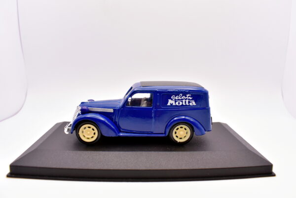 modellino auto Fiat 1100 furgone MOTTA veicoli pubblicitari epoca 1:43 brumm - immagine 2