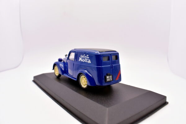 modellino auto Fiat 1100 furgone MOTTA veicoli pubblicitari epoca 1:43 brumm - immagine 3