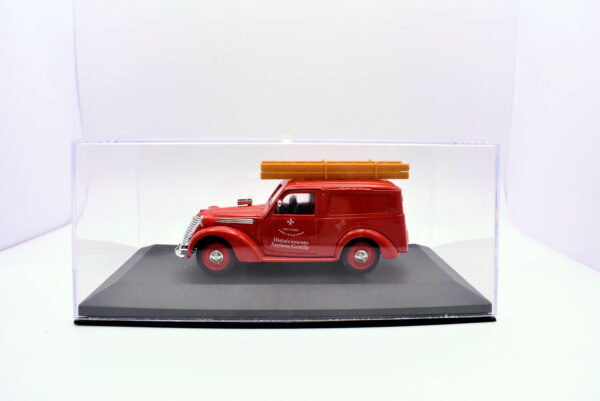 Modellino auto scala 1:43 Fiat 1100 Furgone vigli del fuoco Brumm diecast modellismo statico - immagine 4