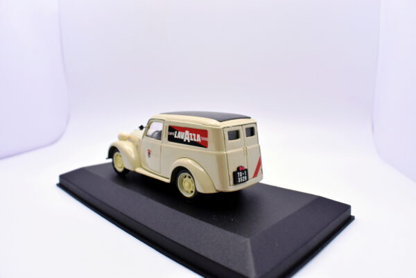 modellino auto Fiat 1100 furgone LAVAZZA veicoli pubblicitari epoca 1:43 brumm - immagine 3
