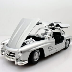 Modellino auto scala 1:24 mercedes benz 300 sl diecast modellismo statico