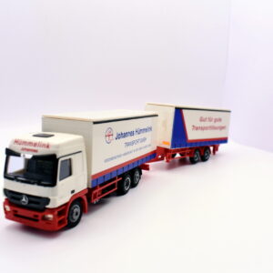 modellino camion scala 1:87 AMW mercedes hummelink johannes modellismo da collezione