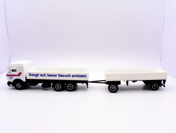 modellino camion scala 1:87 Herpa mercedes catsan modellismo da collezione - immagine 2