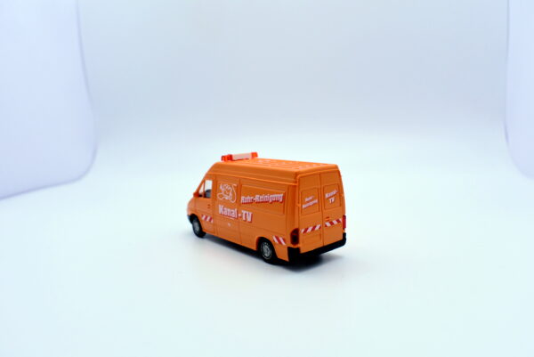 modellino furgone scala 1:87 mercedes kanal tv modellismo da collezione - immagine 4