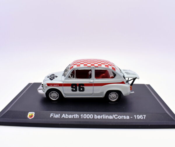 Modellino auto FIAT ABARTH 1000 N.96 scala 1:43 diecast modellismo collezione ixo