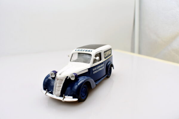 modellino auto Fiat 1100 furgone campari veicoli pubblicitari epoca 1:43 brumm - immagine 4