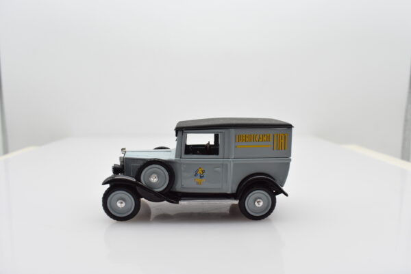 modellino auto fiat balilla oil delivery van veicoli d'epoca 1:43 rio modellismo - immagine 2