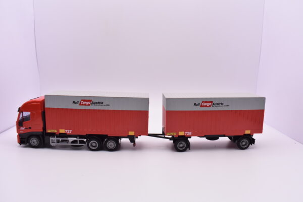 modellino camion scala 1:87 AMW OBB iveco stralis modellismo da collezione - immagine 2