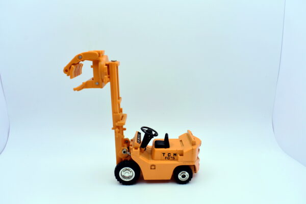 Modellino muletto scala 1:25 SHINSEI MINI POWER LIFT TRUCK ROLL CLAMP FG25N4 modellismo da collezione - immagine 5