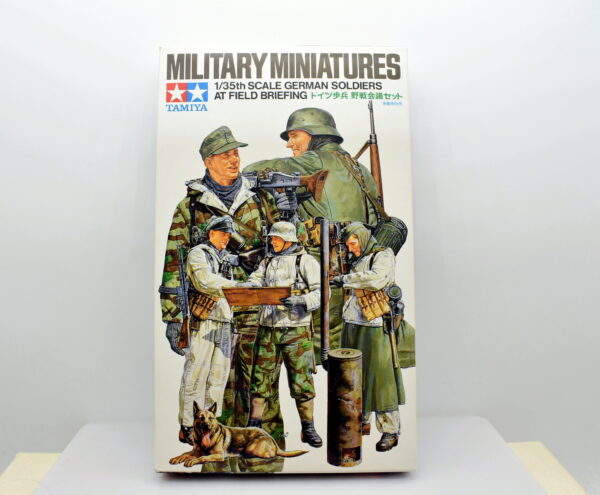 Modellino kit di montaggio soldati figure militari Tamiya german soldiers military miniatures scala 1:35