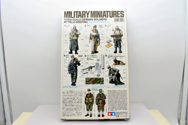Modellino kit di montaggio soldati figure militari Tamiya german soldiers military miniatures scala 1:35 - immagine 3
