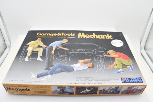 Modellino kit di montaggio diorami GARAGE WORKSHOP scala 1:35 modellismo - immagine 2