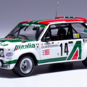 Modellino auto scala 1:43 FIAT 131 ABARTH N.3 RALLY MONTE CARLO 1979 modellismo statico