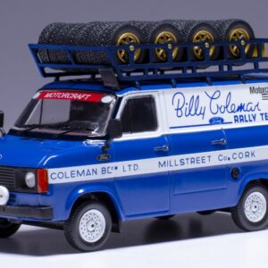Modellino auto rally scala 1:43 Ixo FORD TRANSIT MKI BILLY COLEMAN rallye modellismo statico