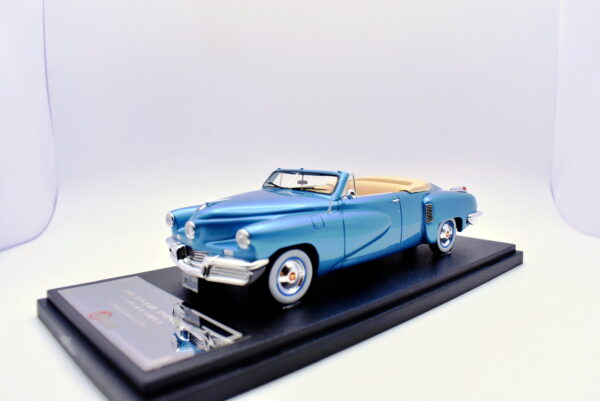 Modellino auto 1:43 TUCKER TORPEDO CONVERTIBLE collezione modellismo statico ESVAL models - immagine 4