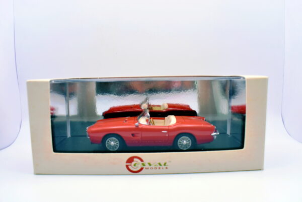 Modellino auto 1:43 Pegaso Z 102 spider collezione modellismo statico esval models - immagine 3