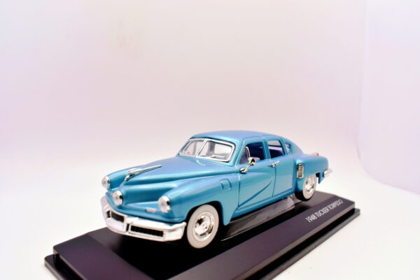 Modellino auto 1:43 tucker torpedo collezione modellismo statico - immagine 3