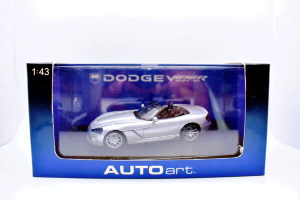 Modellino auto scala 1:43 Dodge viper diecast modellismo collezione autoart - immagine 5