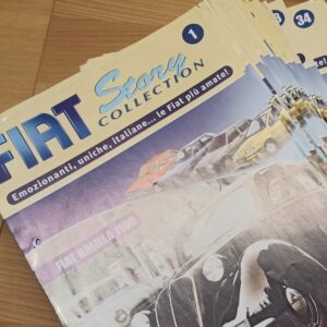 100 fascicoli FIAT STORY COLLECTION di modellini auto scala 1:43 libro book asta
