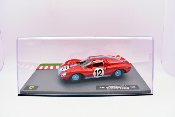 Modellino auto Ferrari dino 206 S racing collection scala 1:43 ixo diecast modellismo - immagine 2