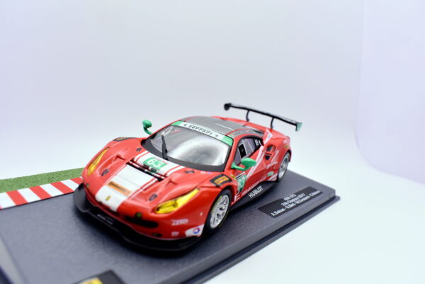 Modellino auto Ferrari 488 GT3 racing collection scala 1:43 ixo diecast modellismo - immagine 3
