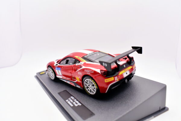 Modellino auto Ferrari 488 challenge racing collection scala 1:43 ixo diecast modellismo - immagine 5