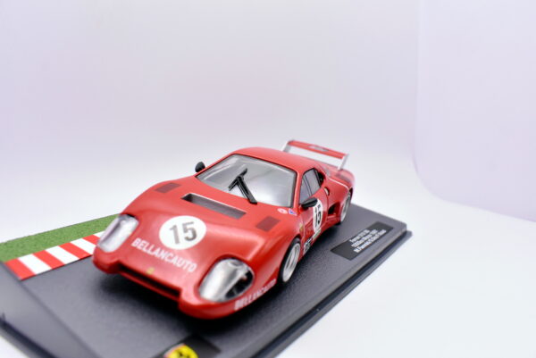 Modellino auto Ferrari 512 BB racing collection scala 1:43 ixo diecast modellismo - immagine 4