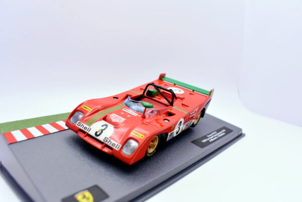 Modellino auto Ferrari 312 P racing collection scala 1:43 ixo diecast modellismo - immagine 3