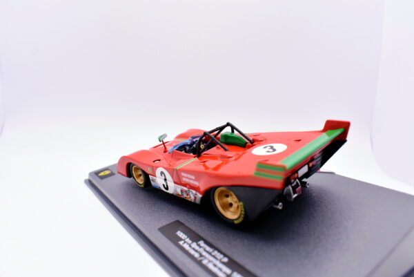 Modellino auto Ferrari 312 P racing collection scala 1:43 ixo diecast modellismo - immagine 4