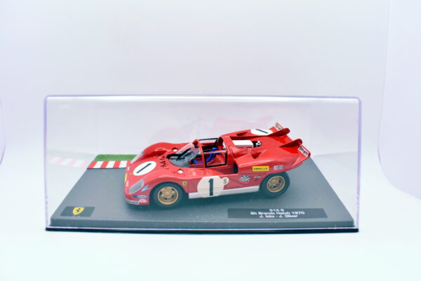 Modellino auto Ferrari 512 S racing collection scala 1:43 ixo diecast modellismo - immagine 2