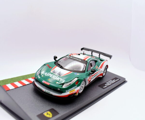 Modellino auto Ferrari 458 GT3 racing collection scala 1:43 ixo diecast modellismo - immagine 3
