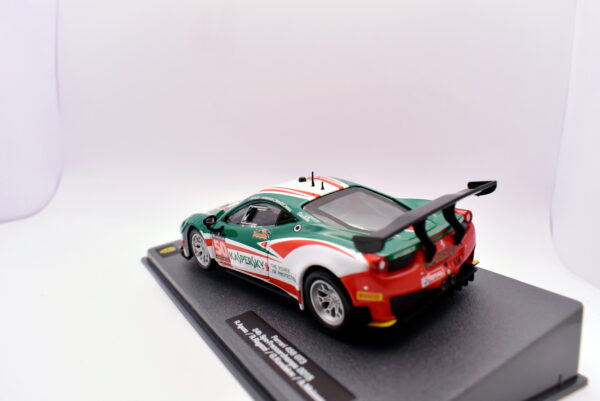 Modellino auto Ferrari 458 GT3 racing collection scala 1:43 ixo diecast modellismo - immagine 4