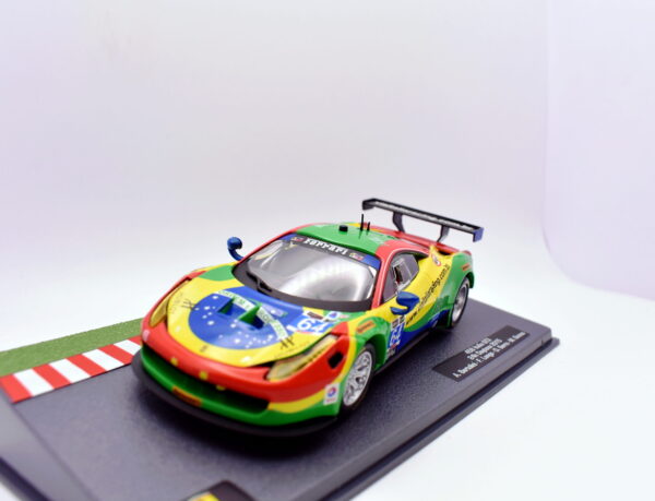 Modellino auto Ferrari 458 italia GT3 racing collection scala 1:43 ixo diecast modellismo - immagine 2