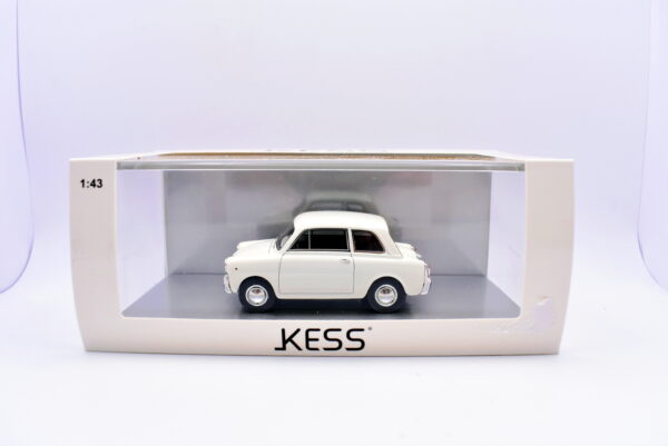 Modellino auto scala 1:43 Autobianchi bianchina bianco Kess modellismo Fantozzi - immagine 2