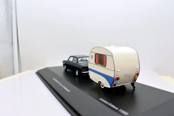 Modellino Auto Scala 1:43 Opel kadett B ROULOTTE Schuco diecast modellismo car - immagine 5