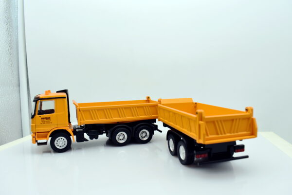 Modellino camion scala 1:43 Mercedes muldenkipper CONRAD modellismo statico - immagine 5