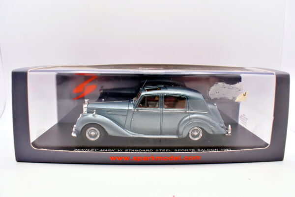 Modellino auto epoca 1:43 Bentley mark VI spark modellismo statico collezione - immagine 2