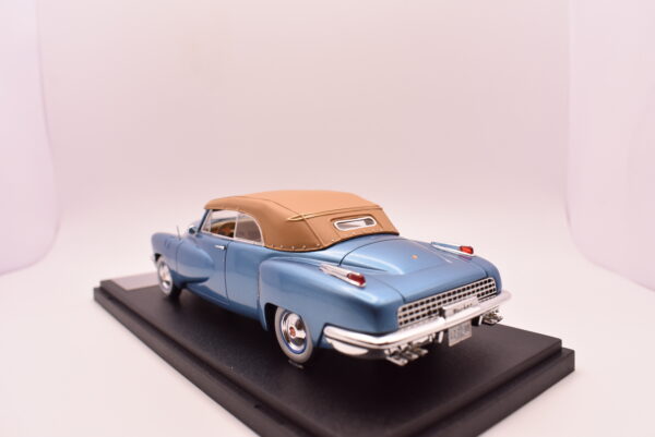 Modellino auto 1:43 tucker torpedo convertible collezione modellismo statico esval models - immagine 5