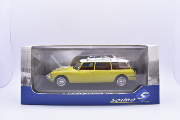 Modellino auto scala 1:43 Citroen DS 19 Break Solido diecast modellismo da collezione - immagine 2