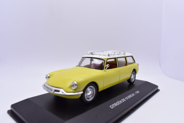 Modellino auto scala 1:43 Citroen DS 19 Break Solido diecast modellismo da collezione - immagine 3