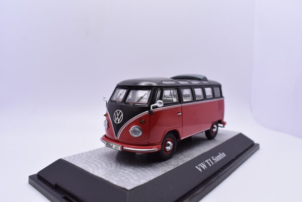 Modellino auto scala 1:43 VW T1 Samba diecast premium xxs modellismo da collezione - immagine 4