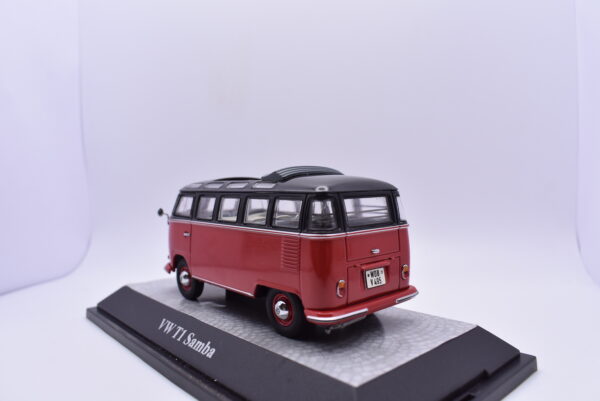 Modellino auto scala 1:43 VW T1 Samba diecast premium xxs modellismo da collezione - immagine 5