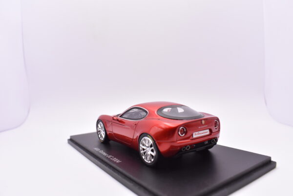 Modellino Auto Scala 1:43 Alfa romeo 8C Spark diecast modellismo statico - immagine 4