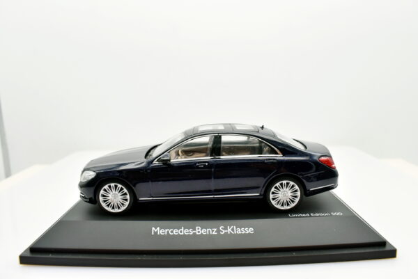 Modellino auto scala 1:43 Mercedes benz S klasse diecast modellismo statico schuco - immagine 4