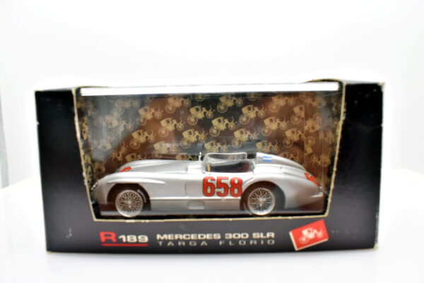 Modellino auto scala 1:43 MERCEDES 300 SLR 658 brumm diecast modellismo da collezione - immagine 2