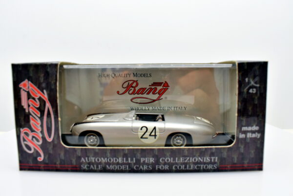 Modellino auto scala 1:43 MERCEDES 300 SL street bang diecast modellismo da collezione - immagine 5